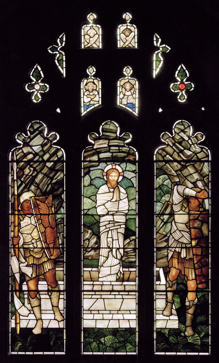 Ang Muling Pagkabuhay, 1885 finn tekijältä Edward Burne Jones
