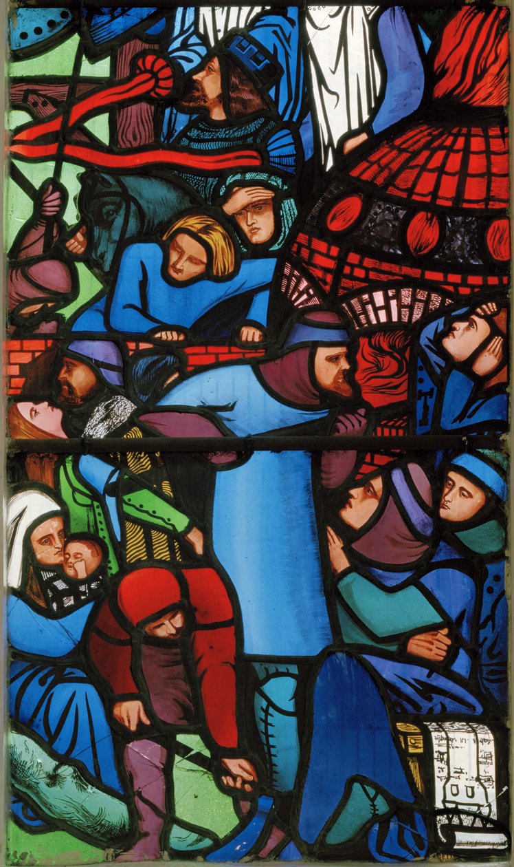 Baabelin torni, 1857 tekijältä Edward Burne Jones