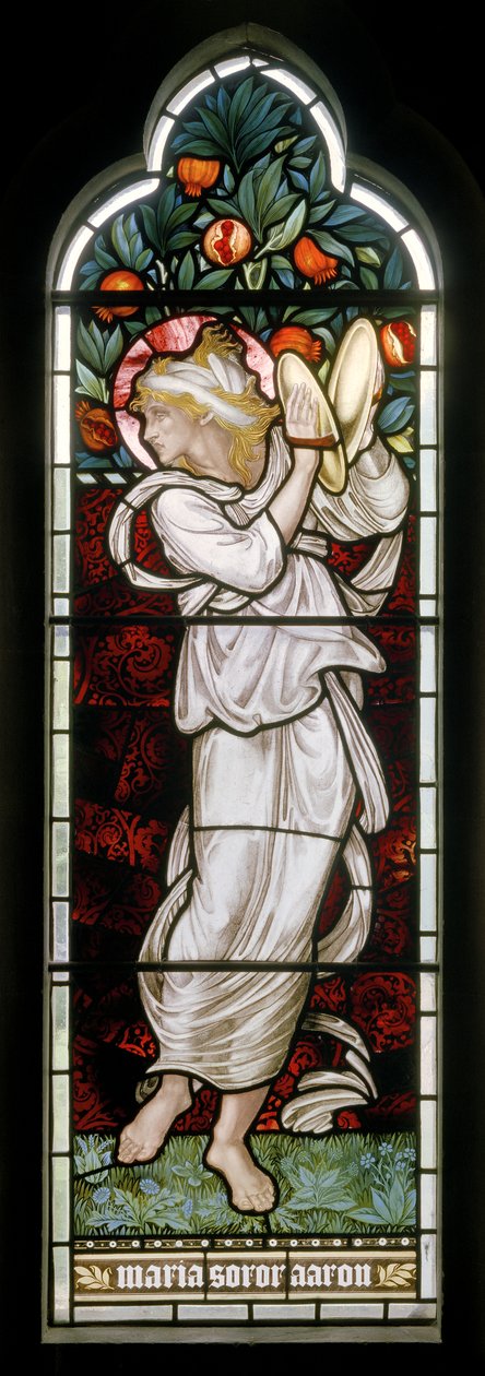 Waterford, St Michael & All Angels, Morris & Co., Edward Burne-Jones, Miriam, 1872 tekijältä Edward Burne Jones