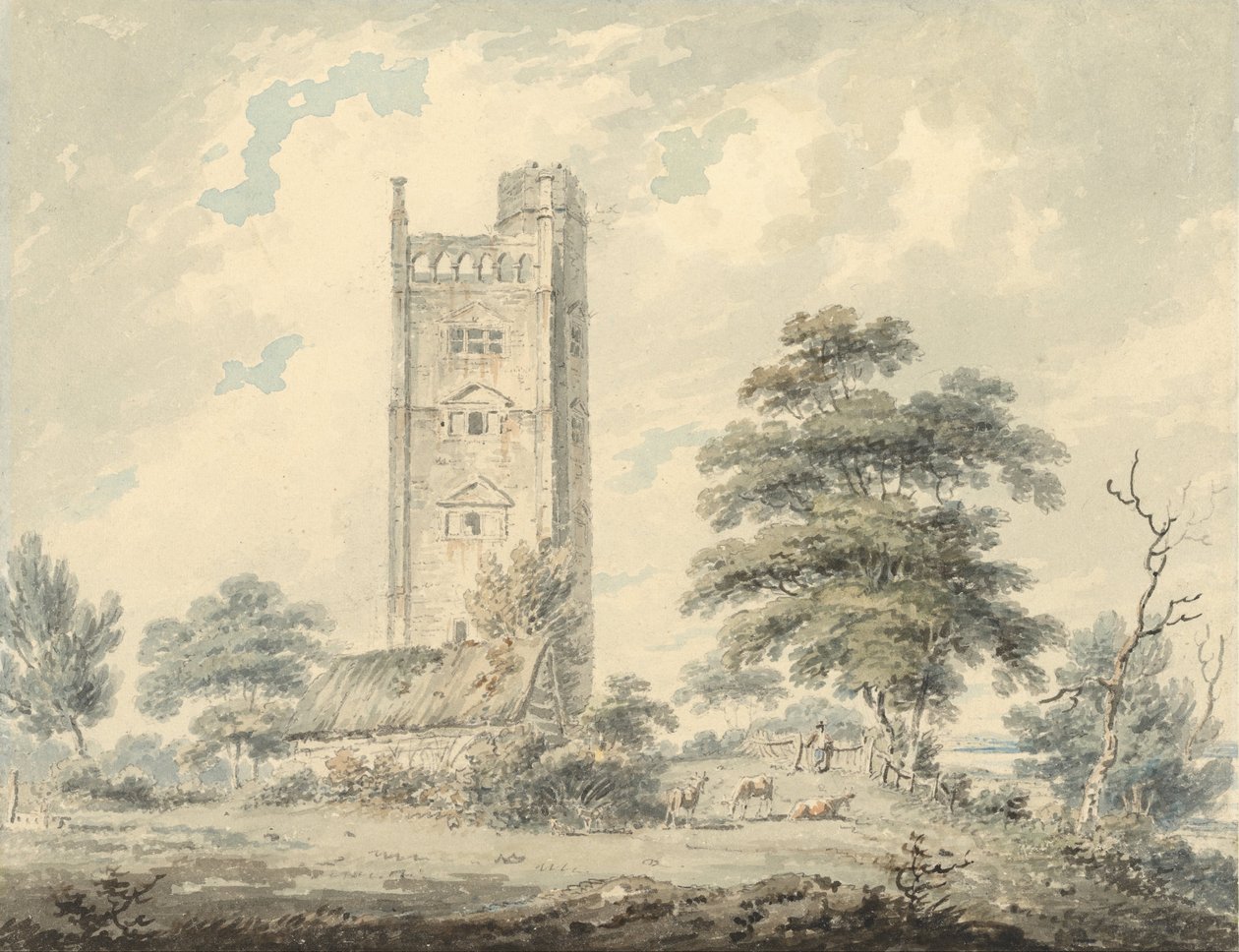 Freston Tower, Suffolk tekijältä Edward Dayes