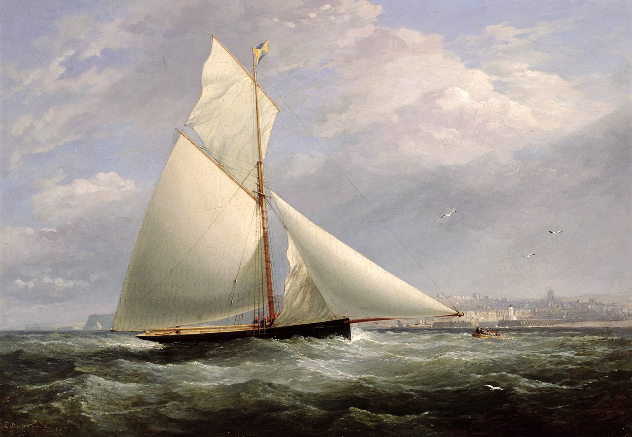 Ramsgaten ulkopuolella, 1853 tekijältä Edward Duncan