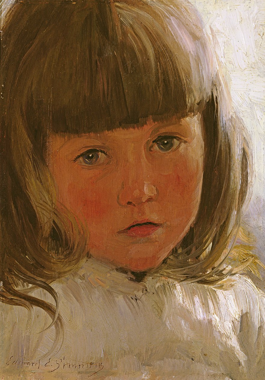 Nuoren tytön tutkimus tekijältä Edward Emerson Simmons