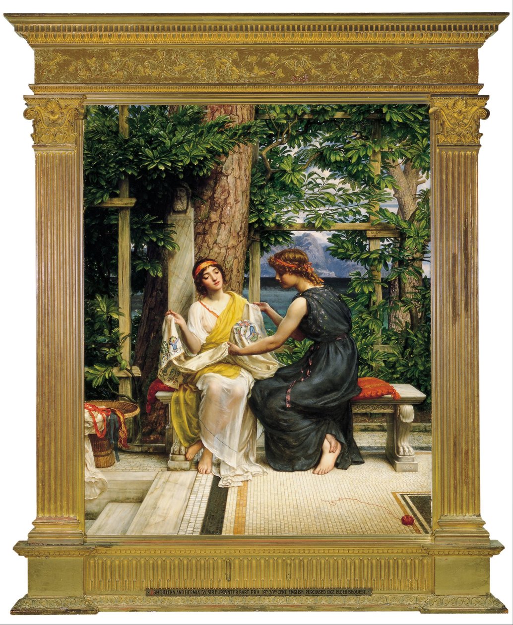Helena ja Hermia tekijältä Edward John Poynter