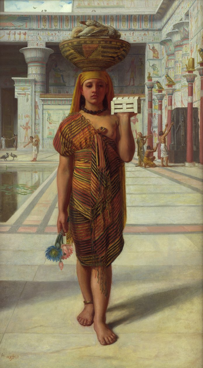 Uhri Isikselle, 1866 tekijältä Edward John Poynter