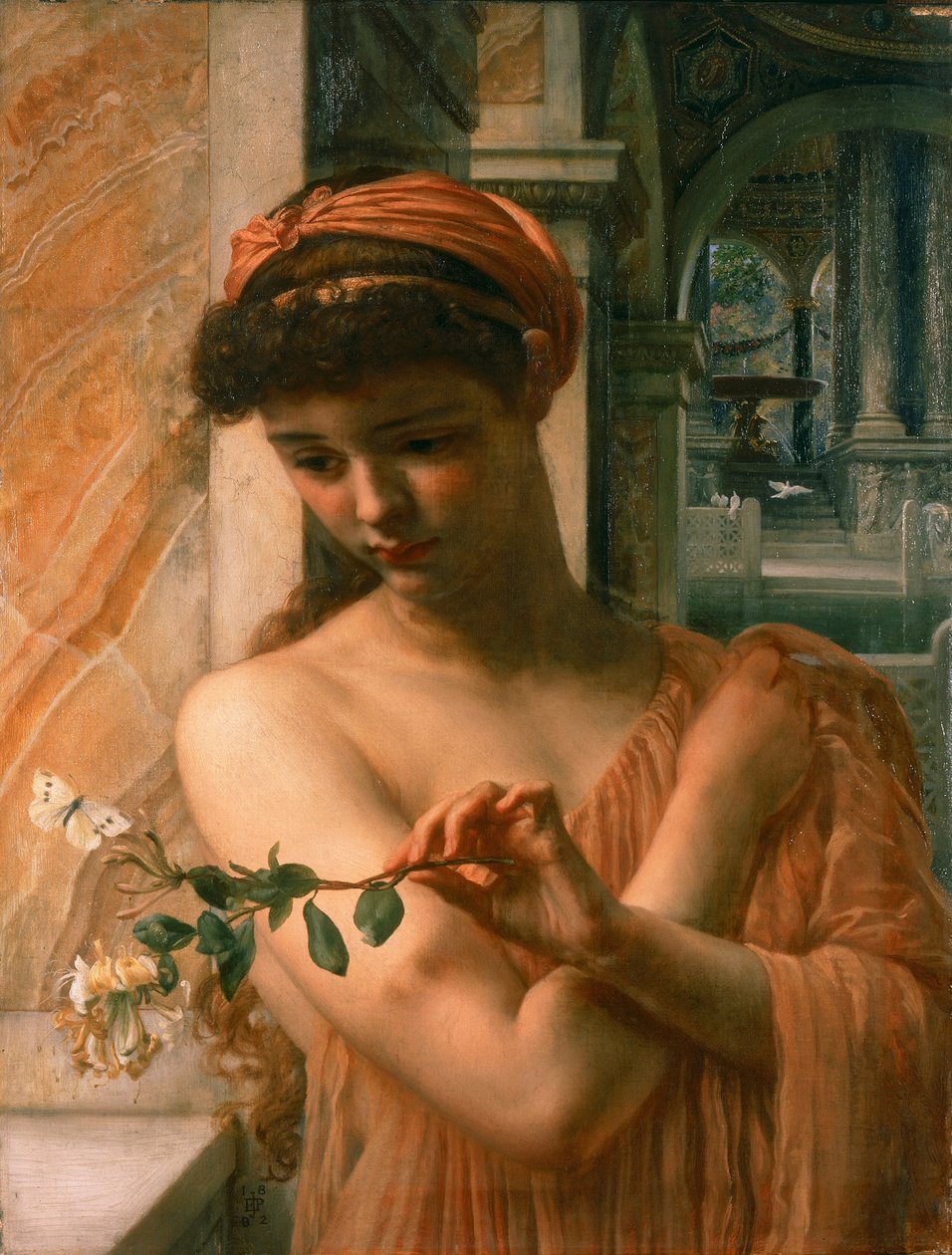 Psyyke rakkauden temppelissä tekijältä Edward John Poynter
