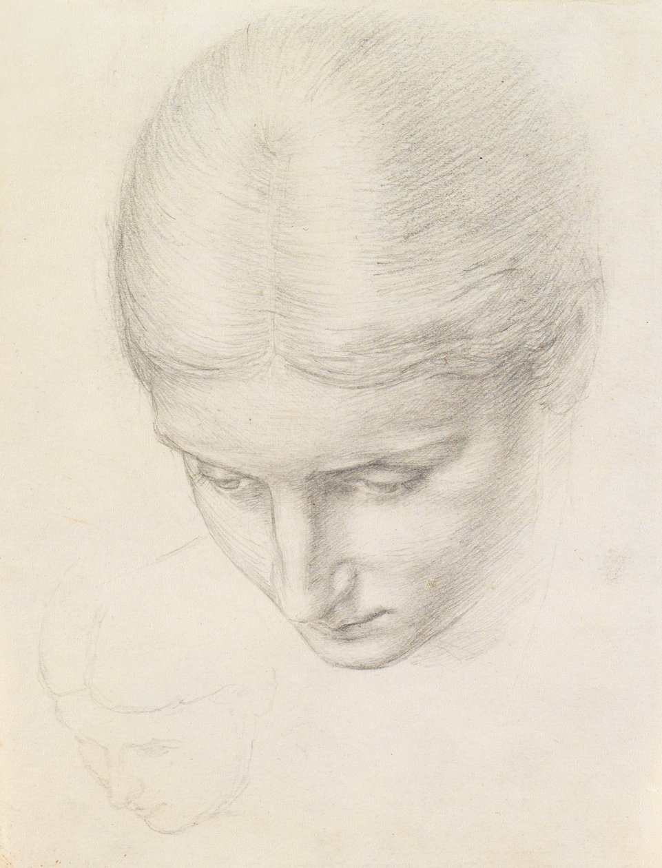 Tutkimus naisesta. noin 1868-71 tekijältä Edward John Poynter