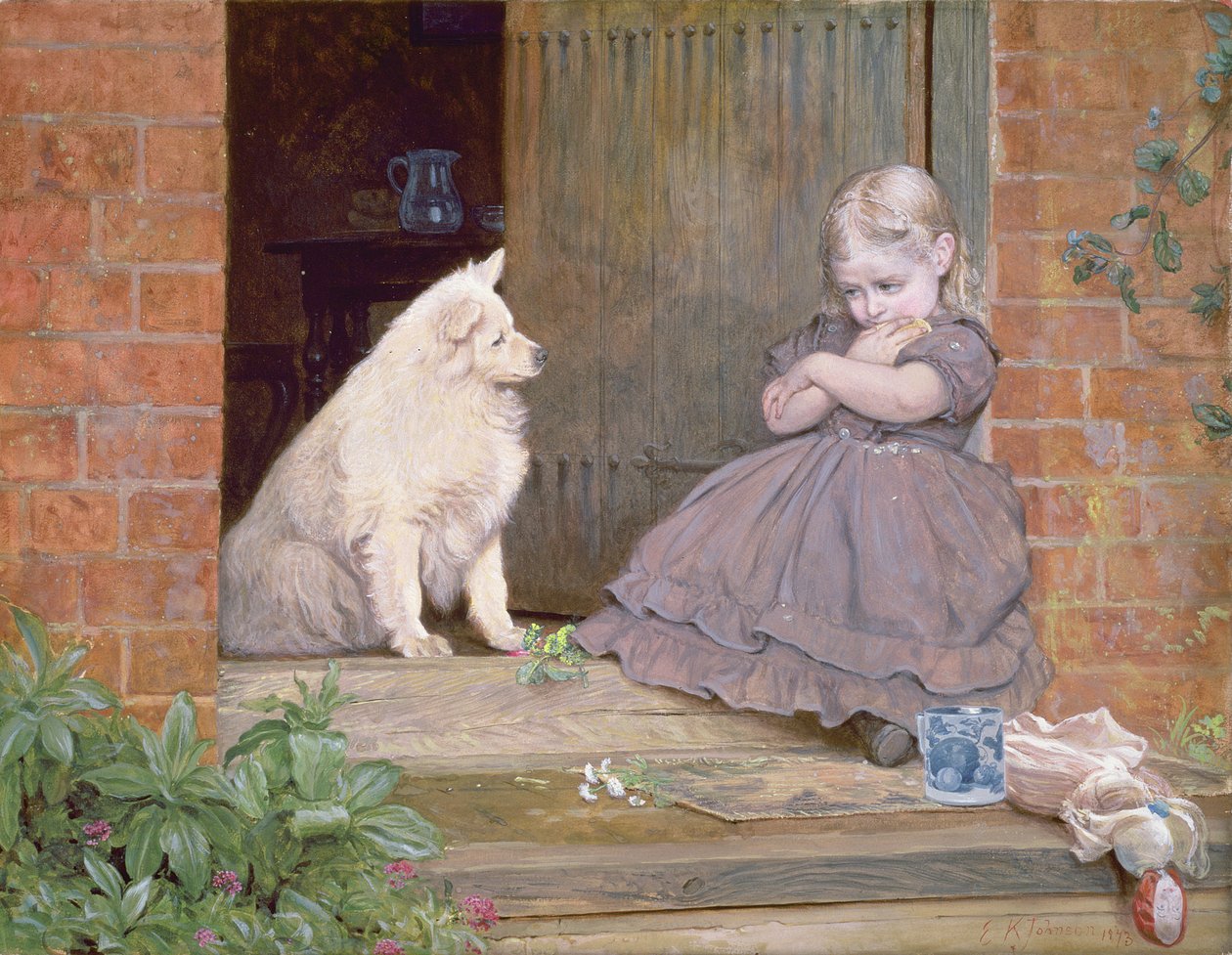 Tea Time, 1873 tekijältä Edward Killingworth Johnson