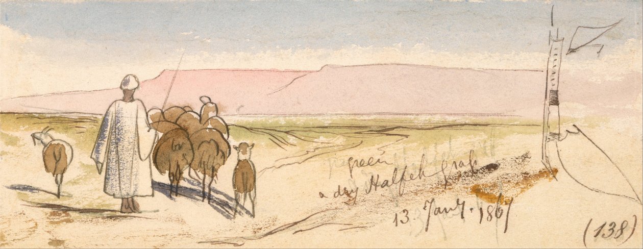 Kuiva Halfeh -ruoho tekijältä Edward Lear
