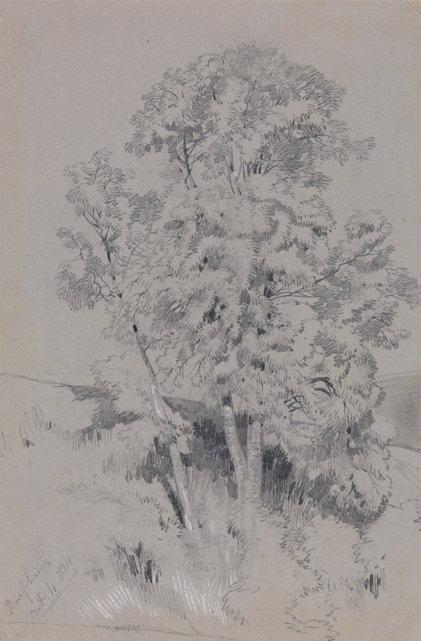 Burpham 4. lokakuuta 1834 tekijältä Edward Lear