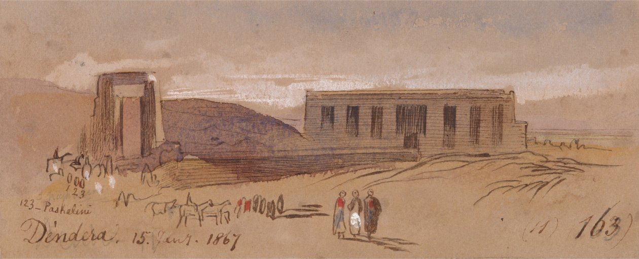 Dendera 163 tekijältä Edward Lear