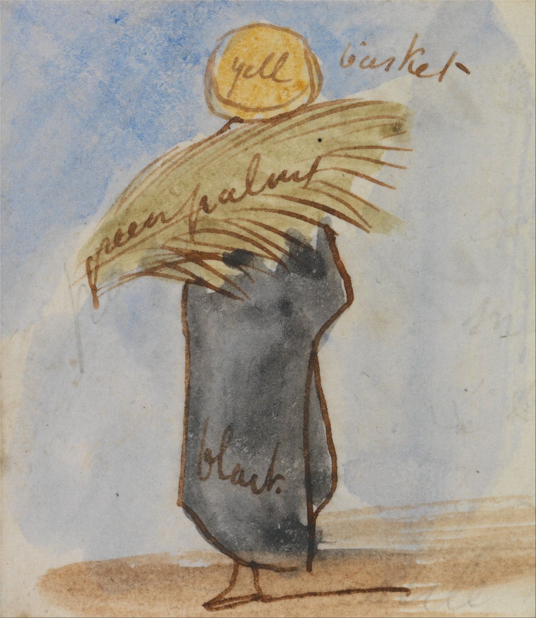 Egyptiläinen mies tekijältä Edward Lear