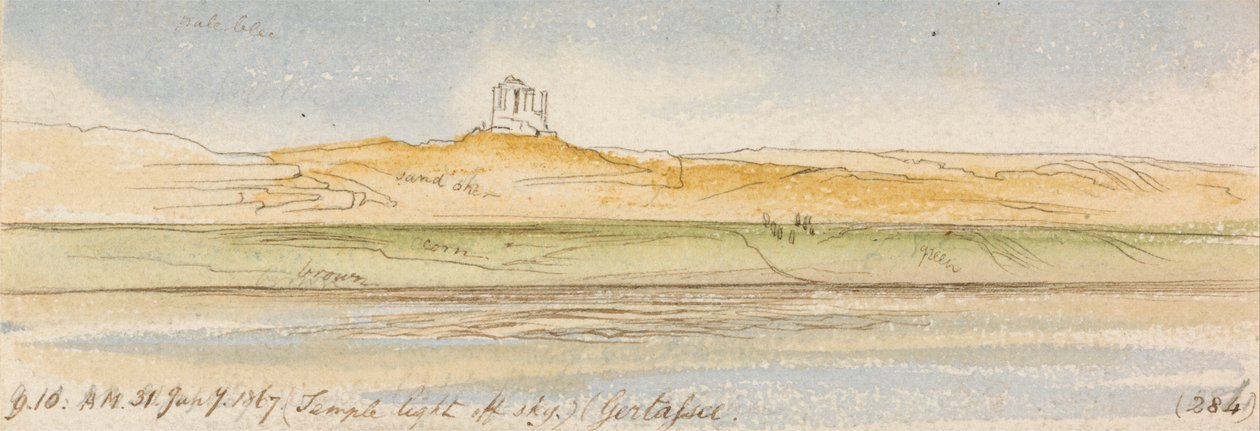 Gertassee, 9–10, 31. tammikuuta 1867 (284) tekijältä Edward Lear