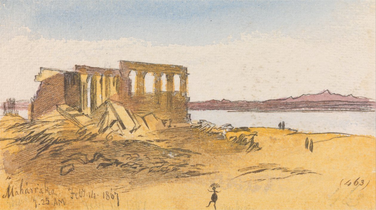 Maharraka, 7-25, 14. helmikuuta 1867 (463) tekijältä Edward Lear