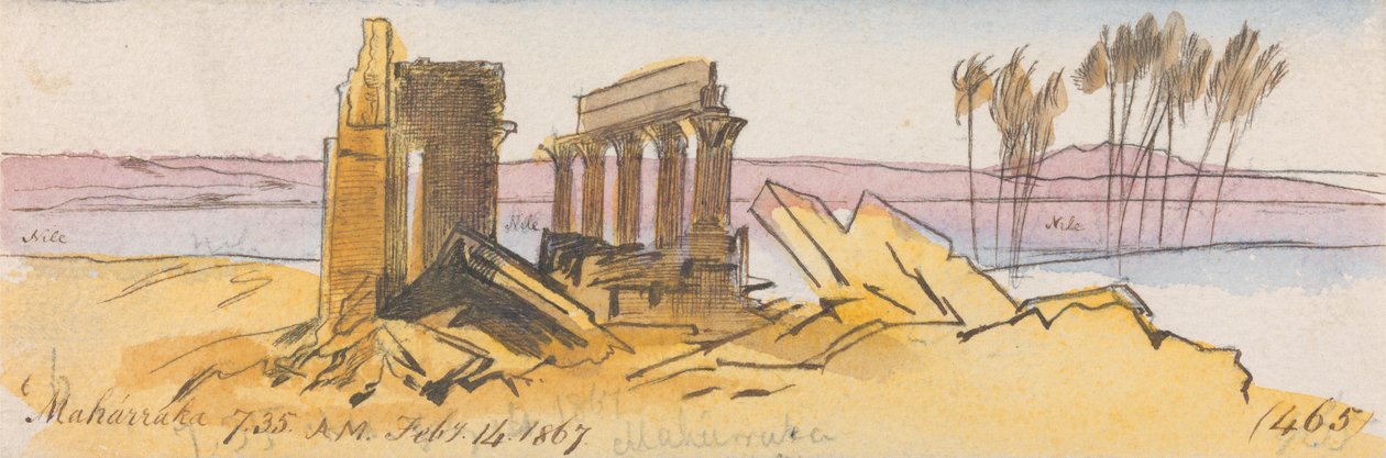 Maharraka, 7–35, 14. helmikuuta 1867 (465) tekijältä Edward Lear