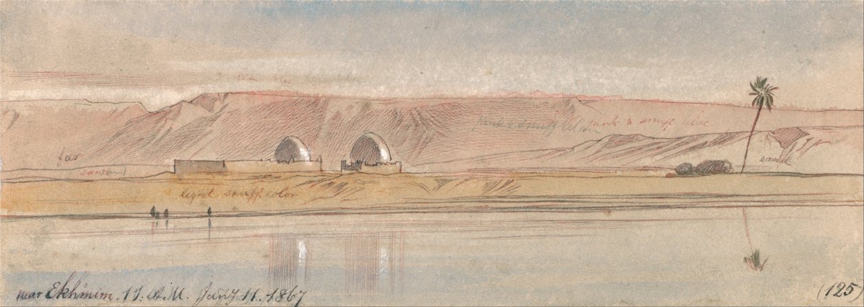 Ekhmimin lähellä tekijältä Edward Lear