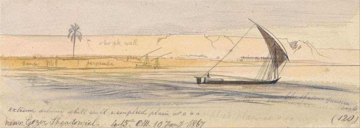 Lähellä Gezir Shendowielia tekijältä Edward Lear