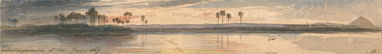 Mesghounehin lähellä tekijältä Edward Lear