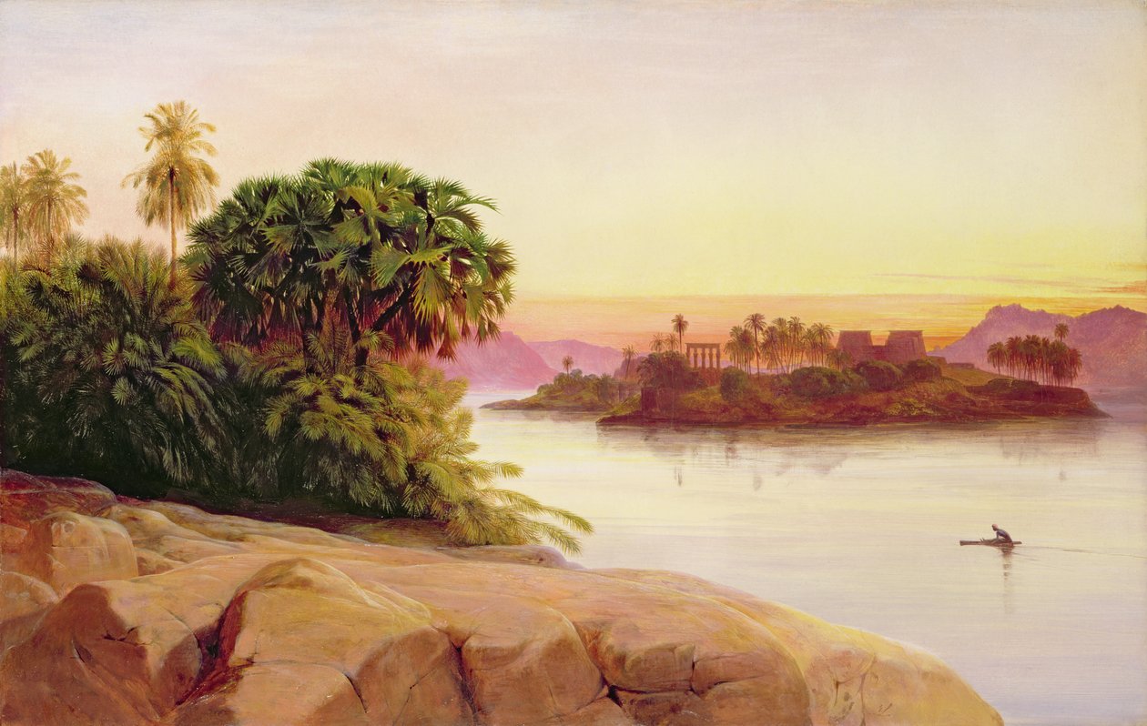 Philae, Egypti tekijältä Edward Lear