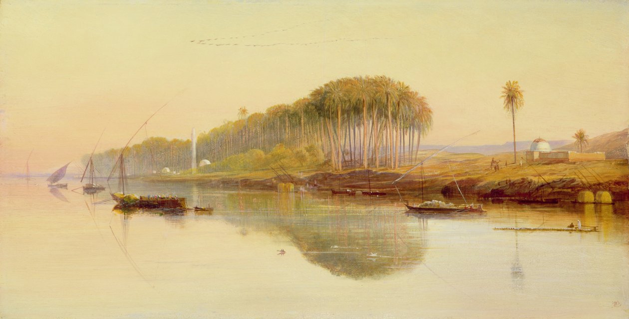 Sheikki Abedah Niilillä, 1869 tekijältä Edward Lear