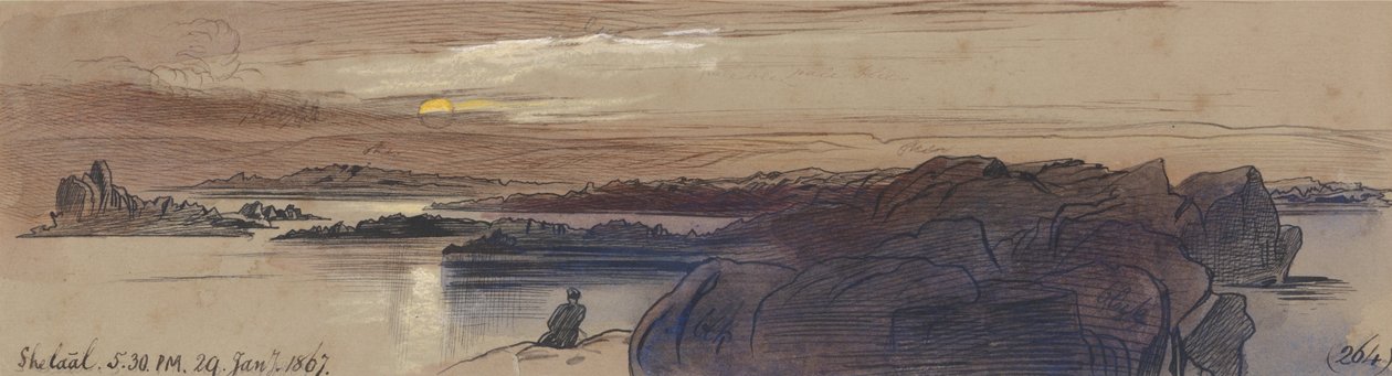 Shelaal, 5–30, 29. tammikuuta 1867 (264) tekijältä Edward Lear
