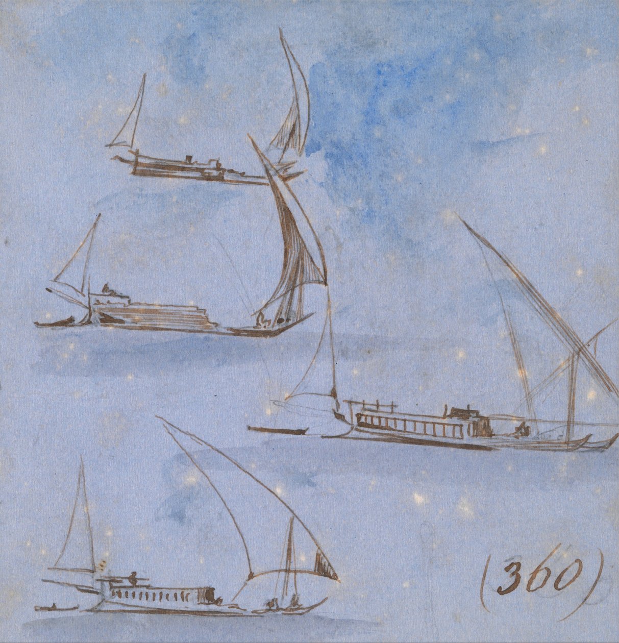 Veneiden tutkimukset Niilillä tekijältä Edward Lear