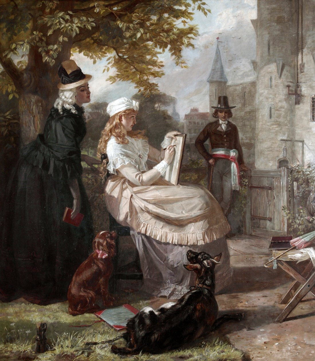 Temppelin orpo tekijältä Edward Matthew Ward