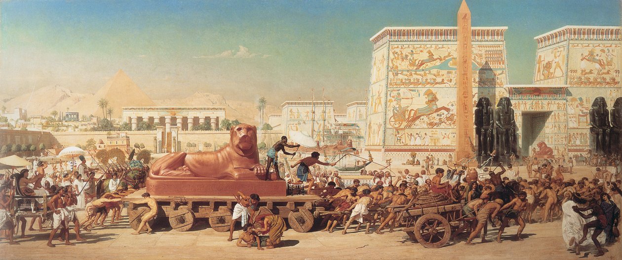 Israel Egyptissä tekijältä Edward John Poynter