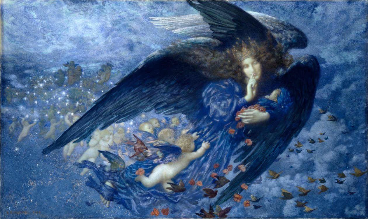Yö hänen tähtien junansa kanssa tekijältä Edward Robert Hughes
