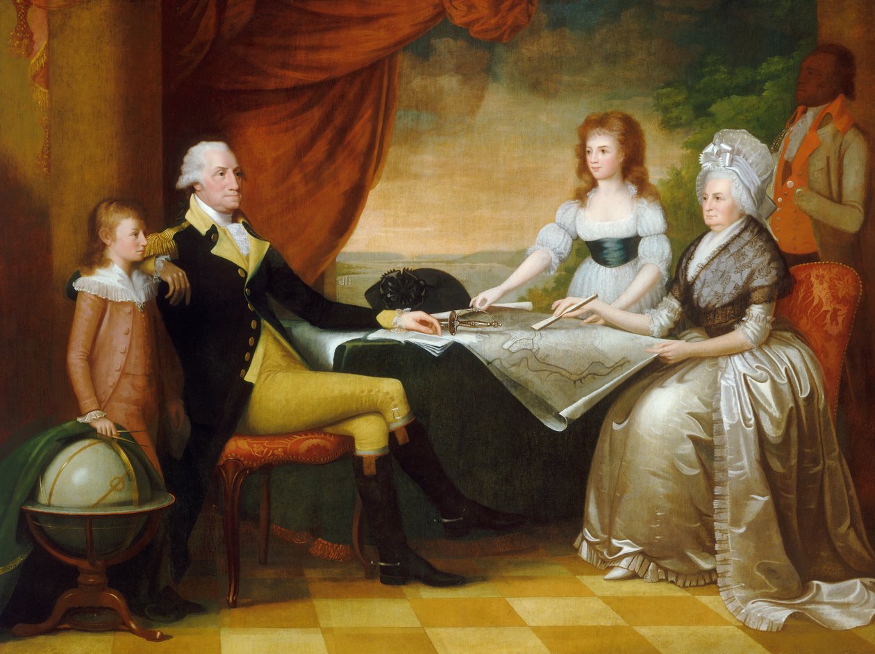 Washingtonin perhe tekijältä Edward Savage