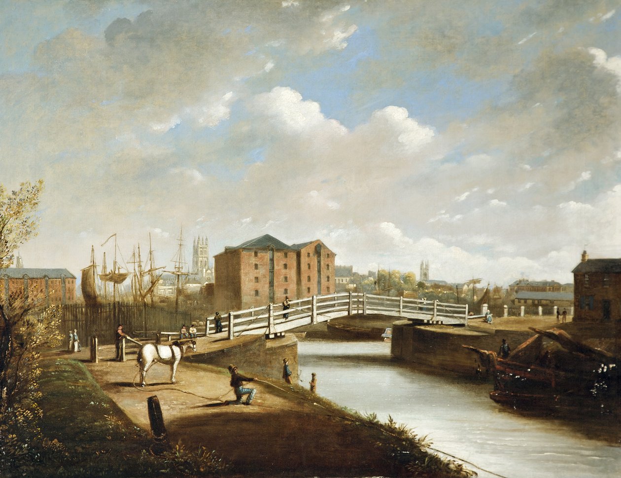 Llanthony Bridge, Gloucester Docks tekijältä Edward Smith
