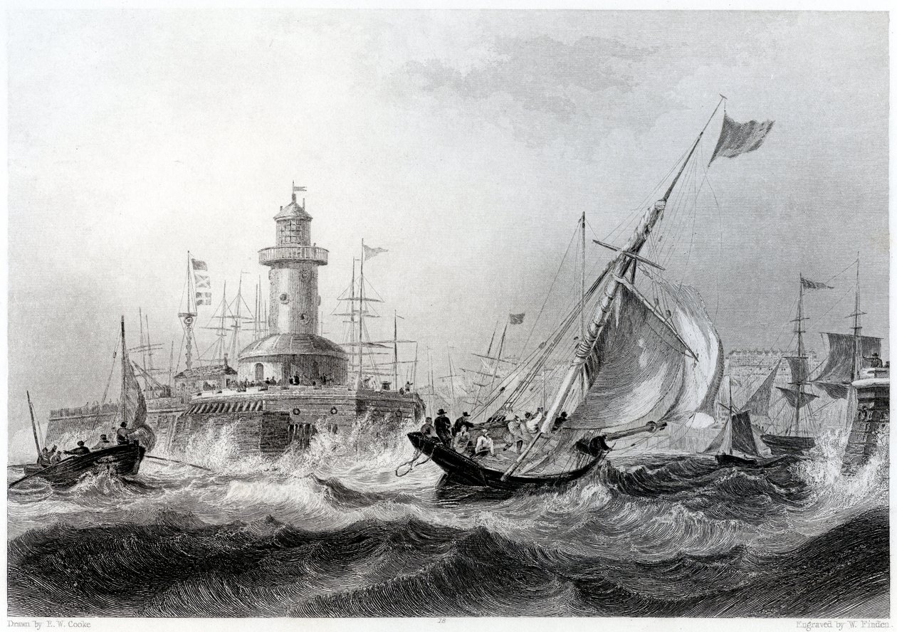 Ramsgate, 1840 tekijältä Edward William Cooke