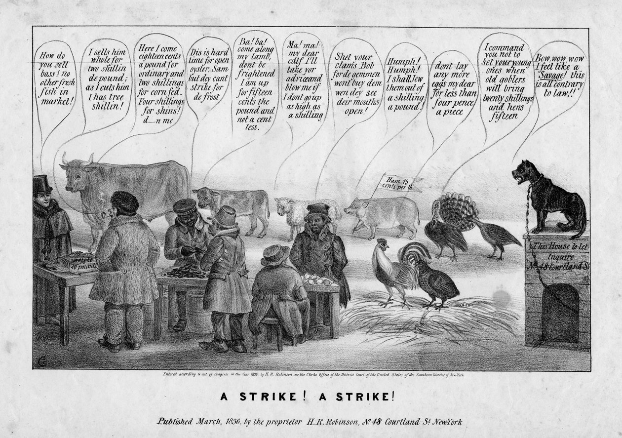 Isku! Lakko!, noin 1836 tekijältä Edward Williams Clay