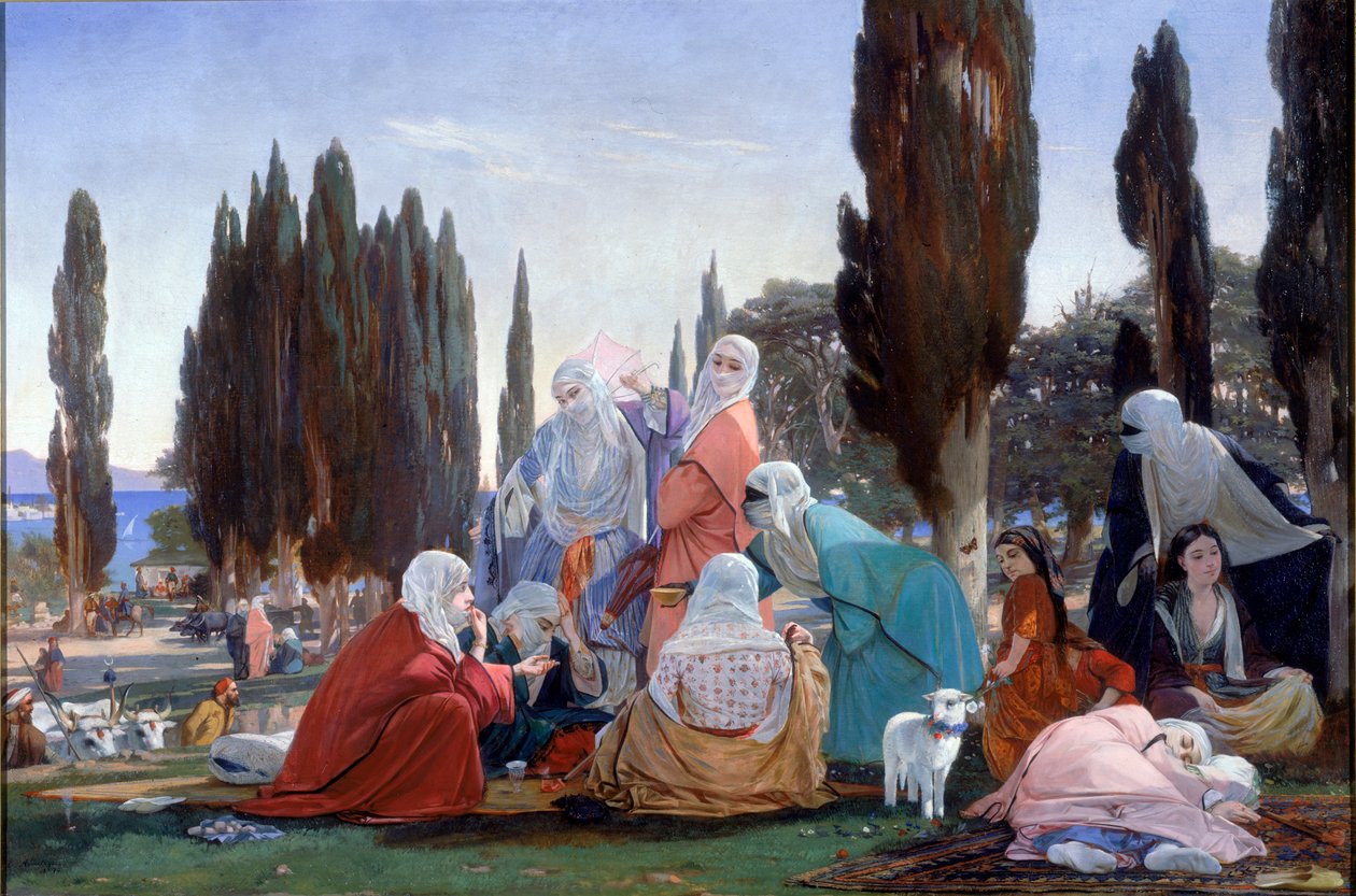 Scutarin matkamuisto, 1857 tekijältä Edward A. Armitage
