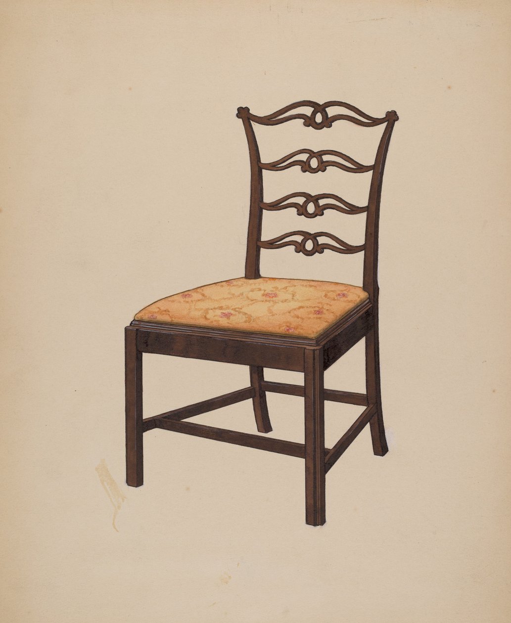 Chippendale tuoli tekijältä Edward A. Darby