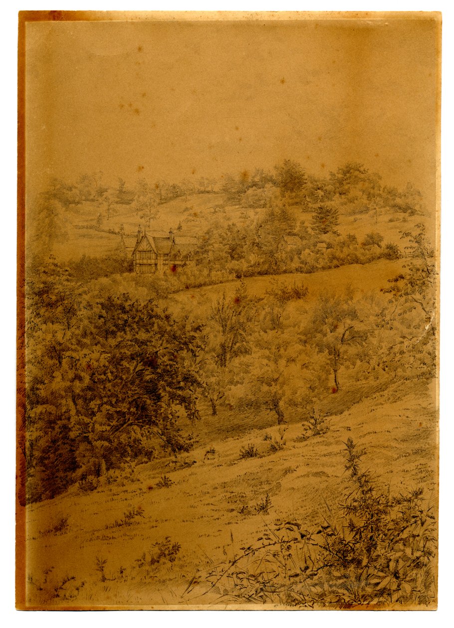 The Crippets, 1895 (kynä ja muste pesulla paperille) tekijältä Edward Adrian Wilson