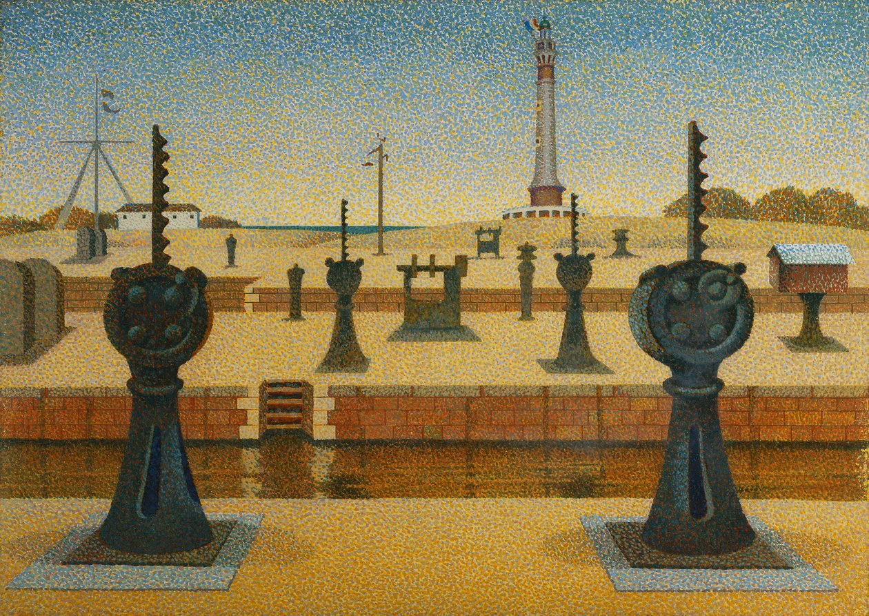 Ouistreham, Normandia tekijältä Edward Alexander Wadsworth