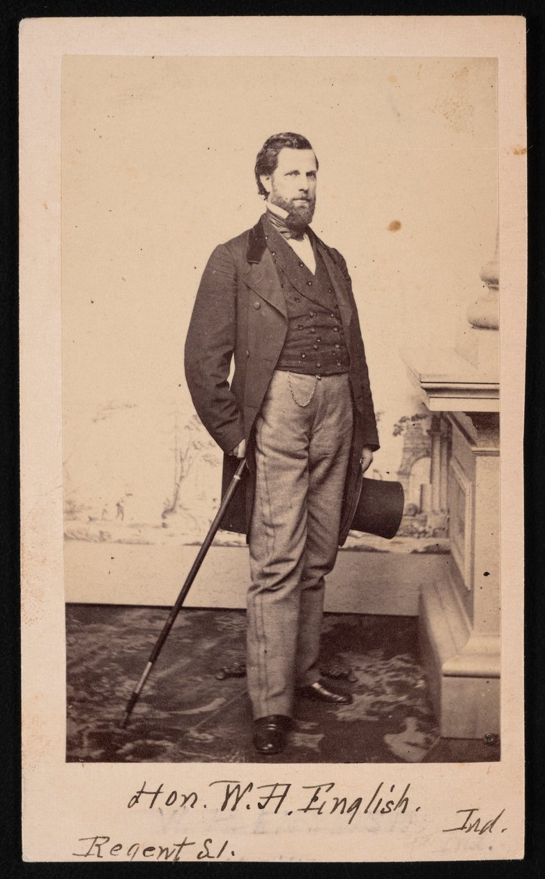 William Hayden English muotokuva 1822-1896, Ennen vuotta 1896. tekijältä Edward Anthony