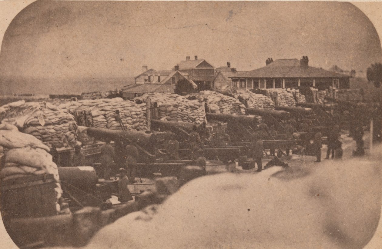 Fort Sumterin evakuointi, huhtikuu 1861, huhtikuu 1861. tekijältä Edward Anthony