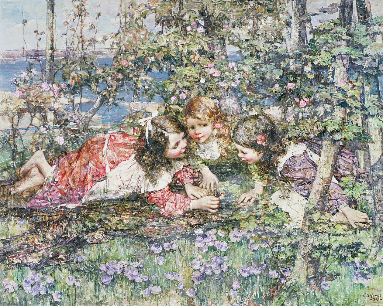 Kesäinen idylli tekijältä Edward Atkinson Hornel