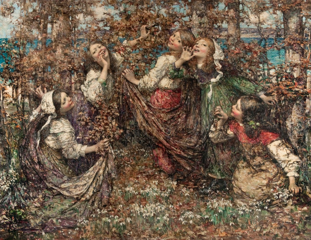 Maan herääminen tekijältä Edward Atkinson Hornel