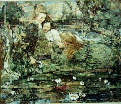 Liljalampi tekijältä Edward Atkinson Hornel