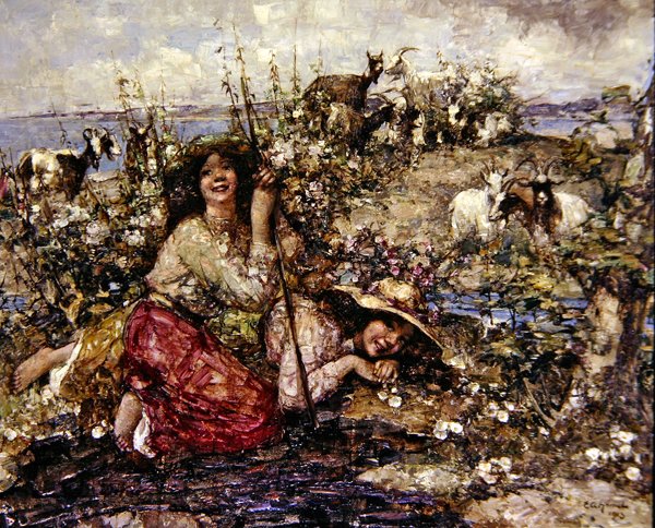 Missä Larks laulaa ja merilinnut kutsuvat tekijältä Edward Atkinson Hornel