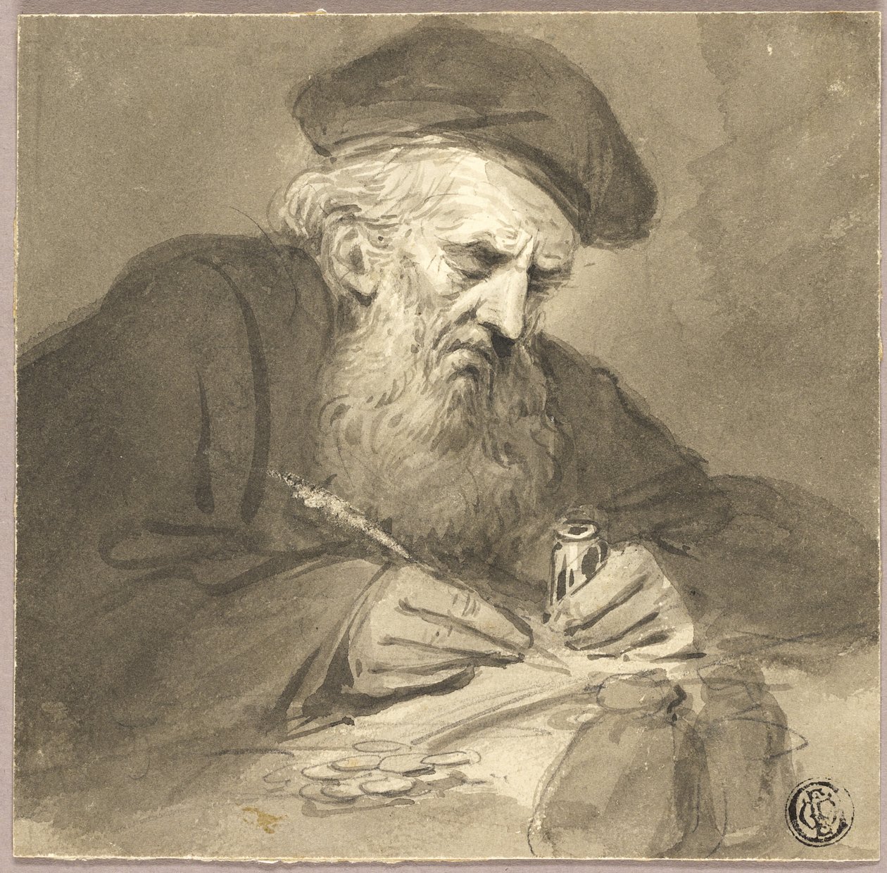 Bearded Scholar Kirjoittaminen tekijältä Edward Bird