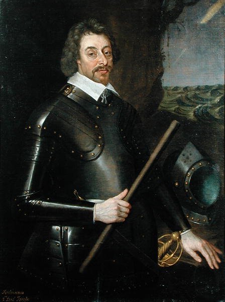 Ferdinando (1584-1647) 2nd Lord Fairfax (öljy kankaalle) tekijältä Edward Bower