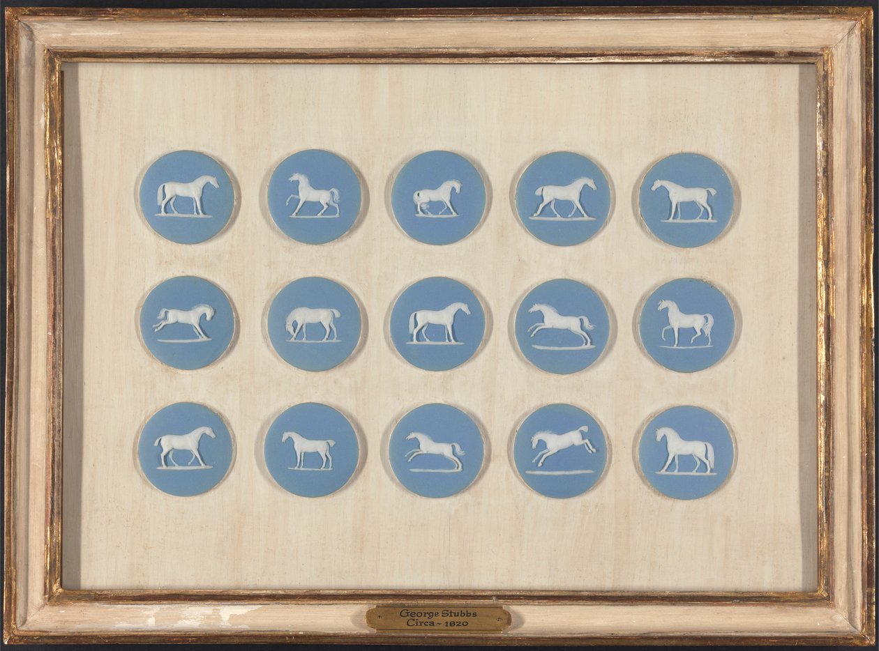 Horse Studies in Relief, George Stubbsin mukaan tekijältä Edward Burch