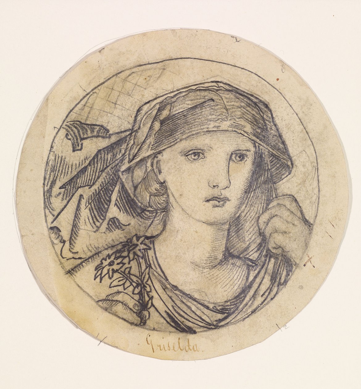 Chaucerin "Legend of Good Women" - Griselda tekijältä Edward Burne-Jones