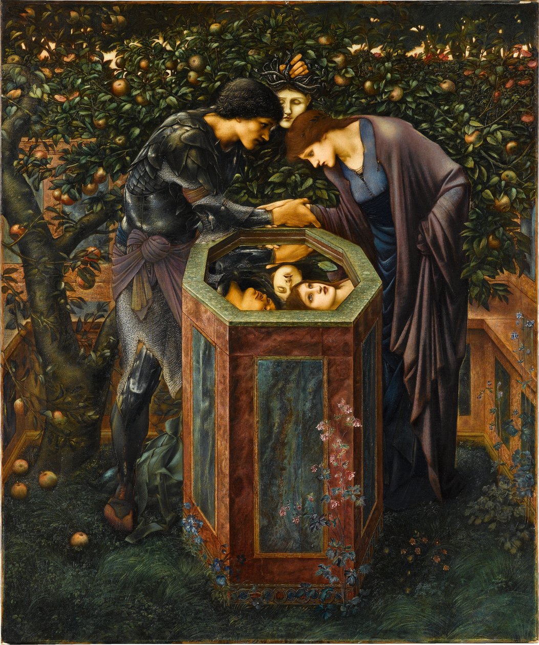Kauhun pää tekijältä Edward Burne-Jones