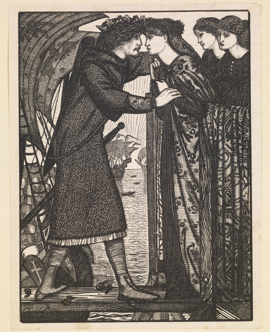 Kuningas Sigurd ristiretki - norjalainen tarina tekijältä Edward Burne-Jones