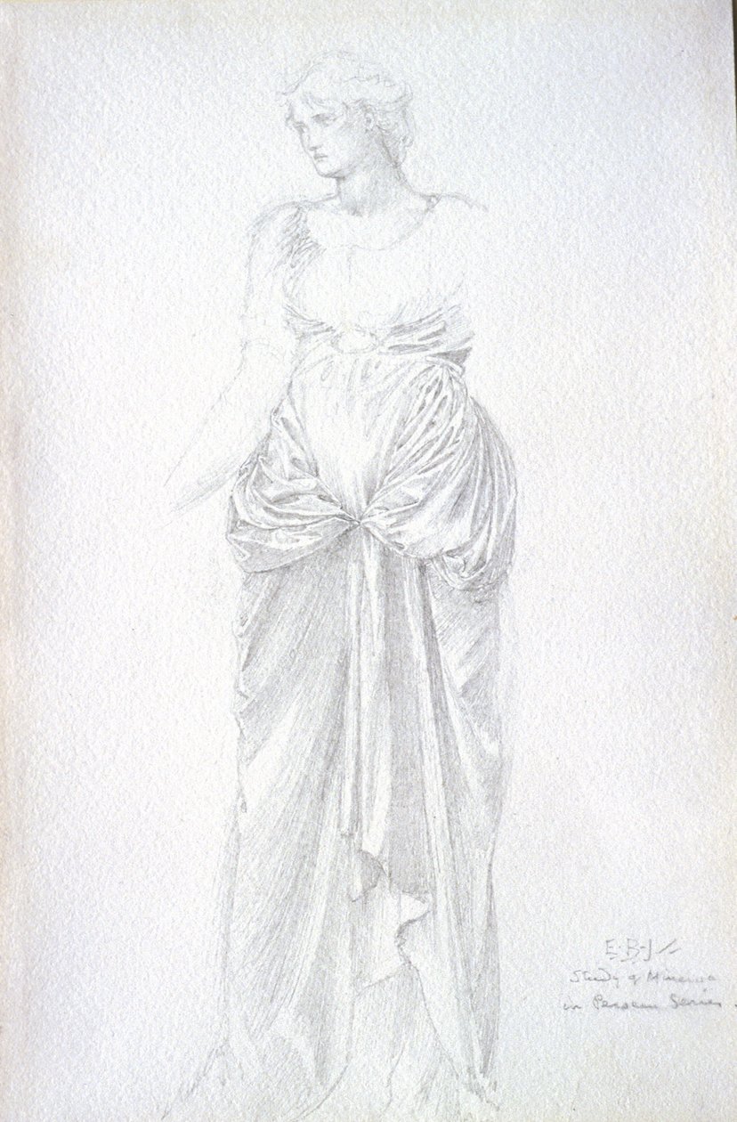 Minerva-tutkielma tekijältä Edward Burne-Jones