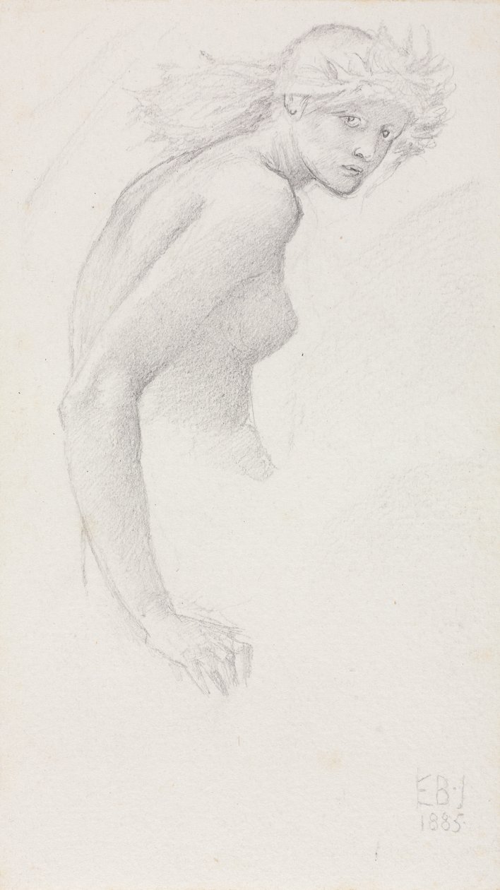 Naishahmon tutkimus tekijältä Edward Burne-Jones
